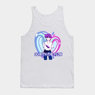 LGBT genderfluid non binary anime character Tank Top